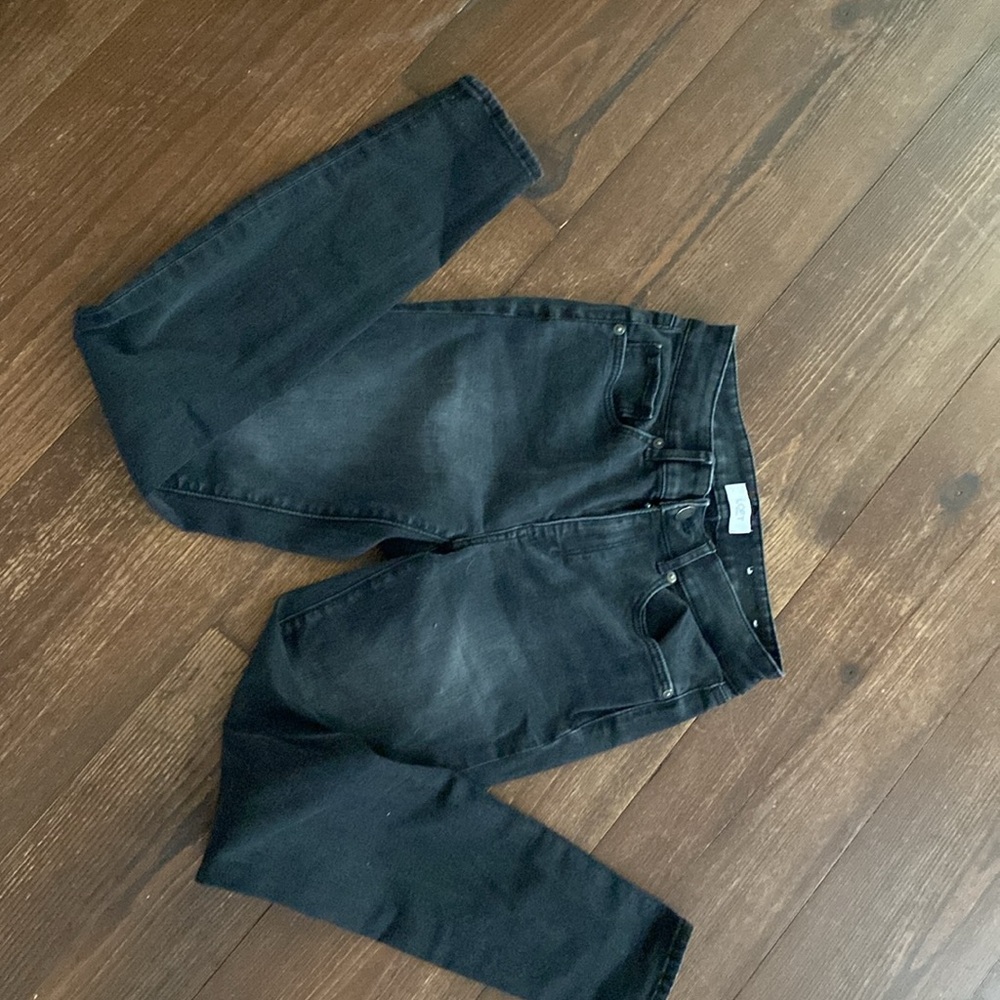 Loft outlet skinny jeans off  black color size 0